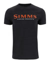 simms-logo-t-shirt-s19-2 Dark Gunmetal Heather