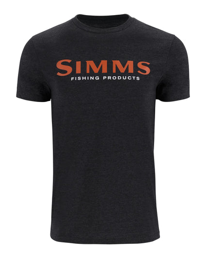 simms-logo-t-shirt-s19-2 Dark Gunmetal Heather