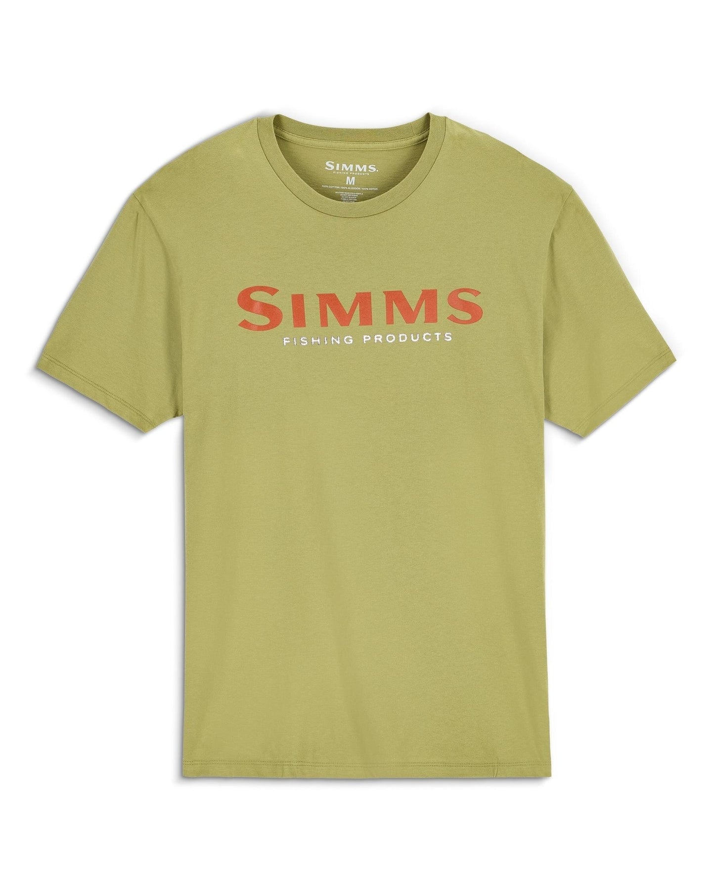 simms-logo-t-shirt-s19-2 Tent Green