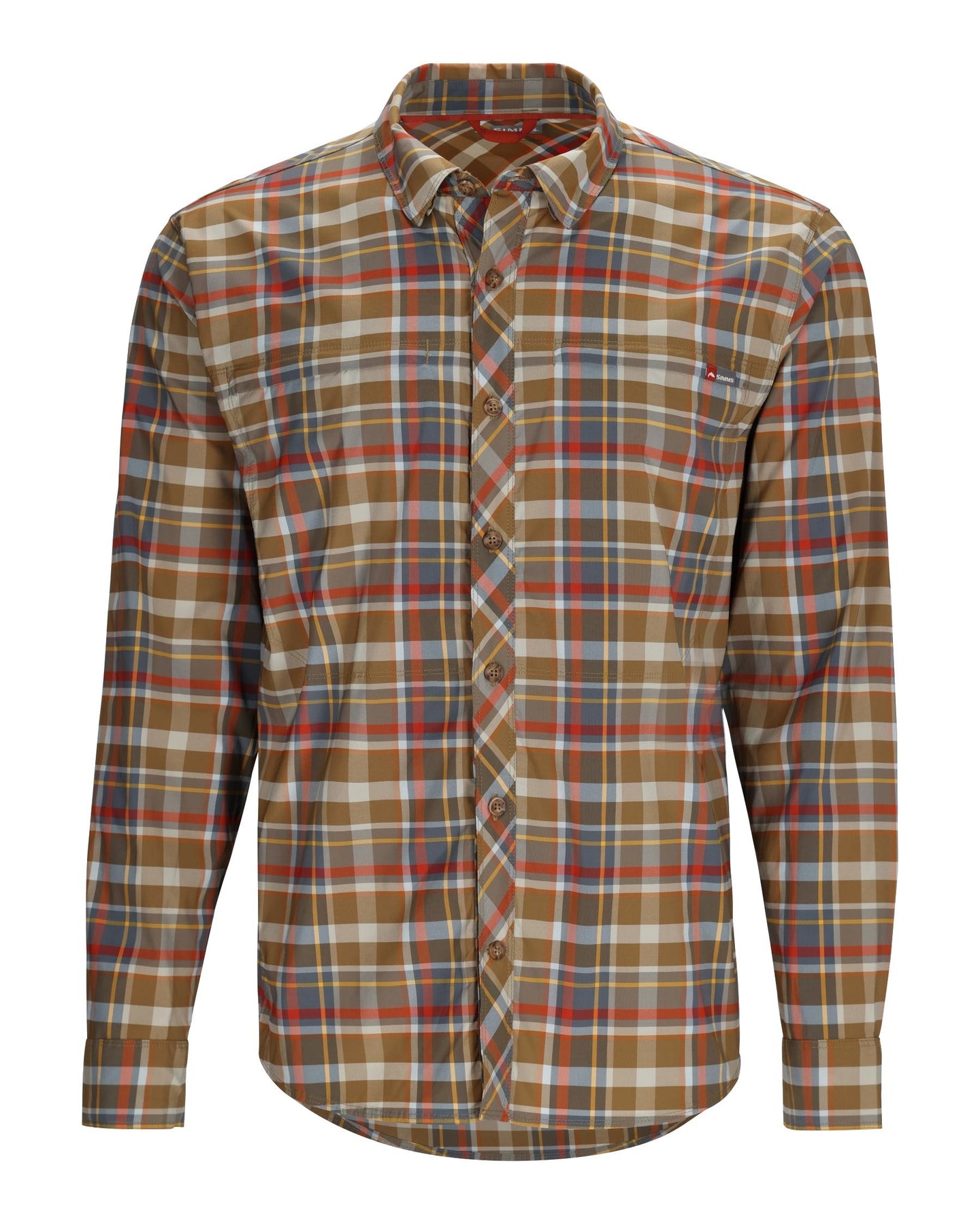 bugstopper-ls-shirt-plaid Simms Chestnut Multi Plaid