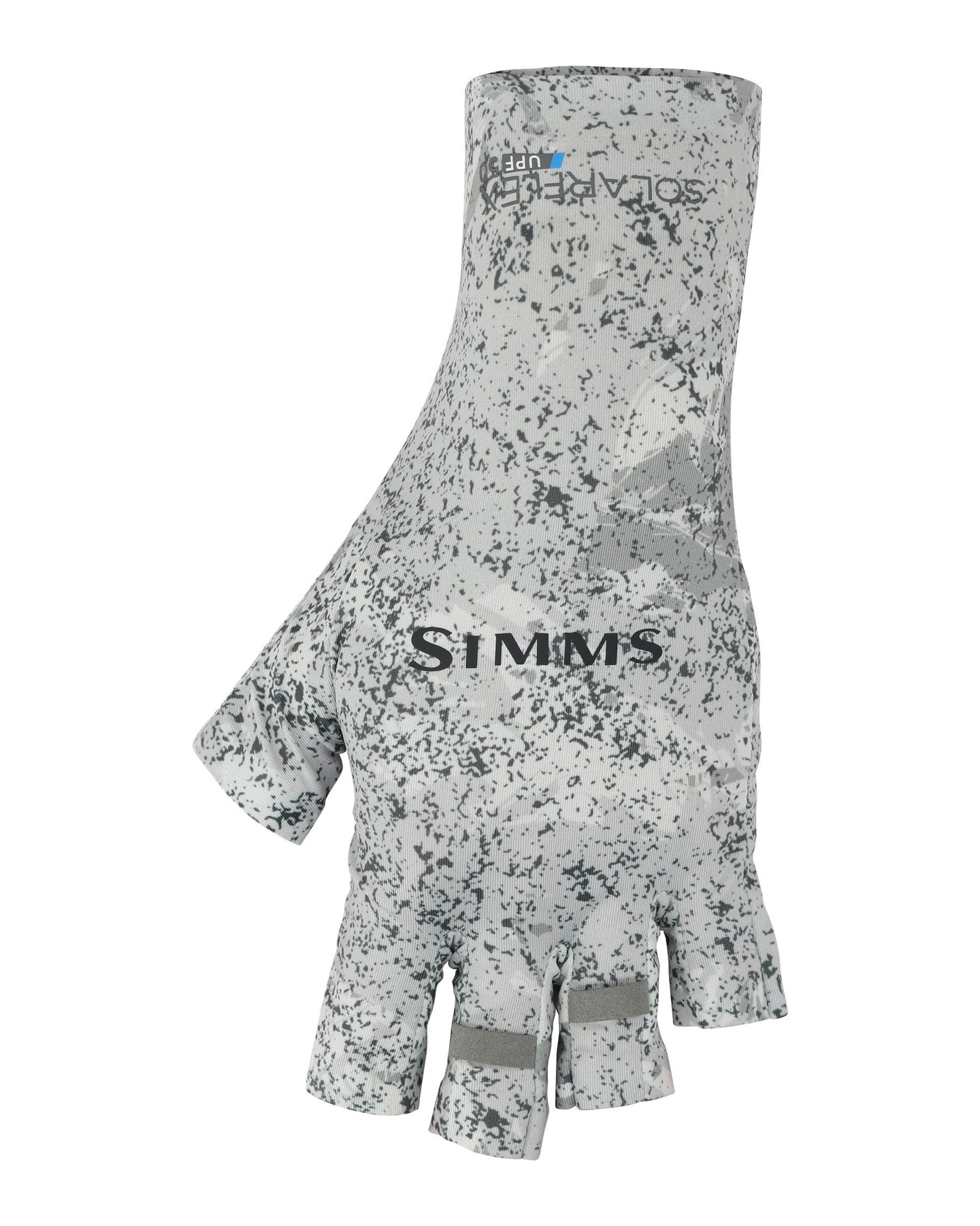 13606-1244-Solarflex-Half-Finger-Sunglove-Mannequin-S25-Front_980d1fda-742d-4089-86e4-ffe369e311d9 Back Eddy White