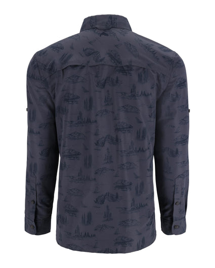 ms-guide-shirt Hickory Mayfly Print