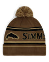 Tip-Up Pom Beanie