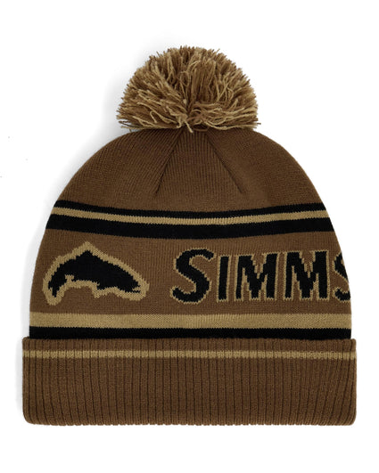 Tip-Up Pom Beanie