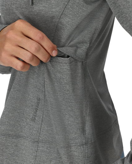 womens-solarflex-hoody-full-zip Steel Heather