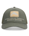 14032-1068-Double-Haul-Icon-Trucker Smokey Olive