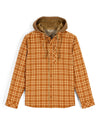 14050-1366-Ms-Coldweather-Hooded-Shacket-Pinboard-F25-Front Wakemup Plaid Stonefly
