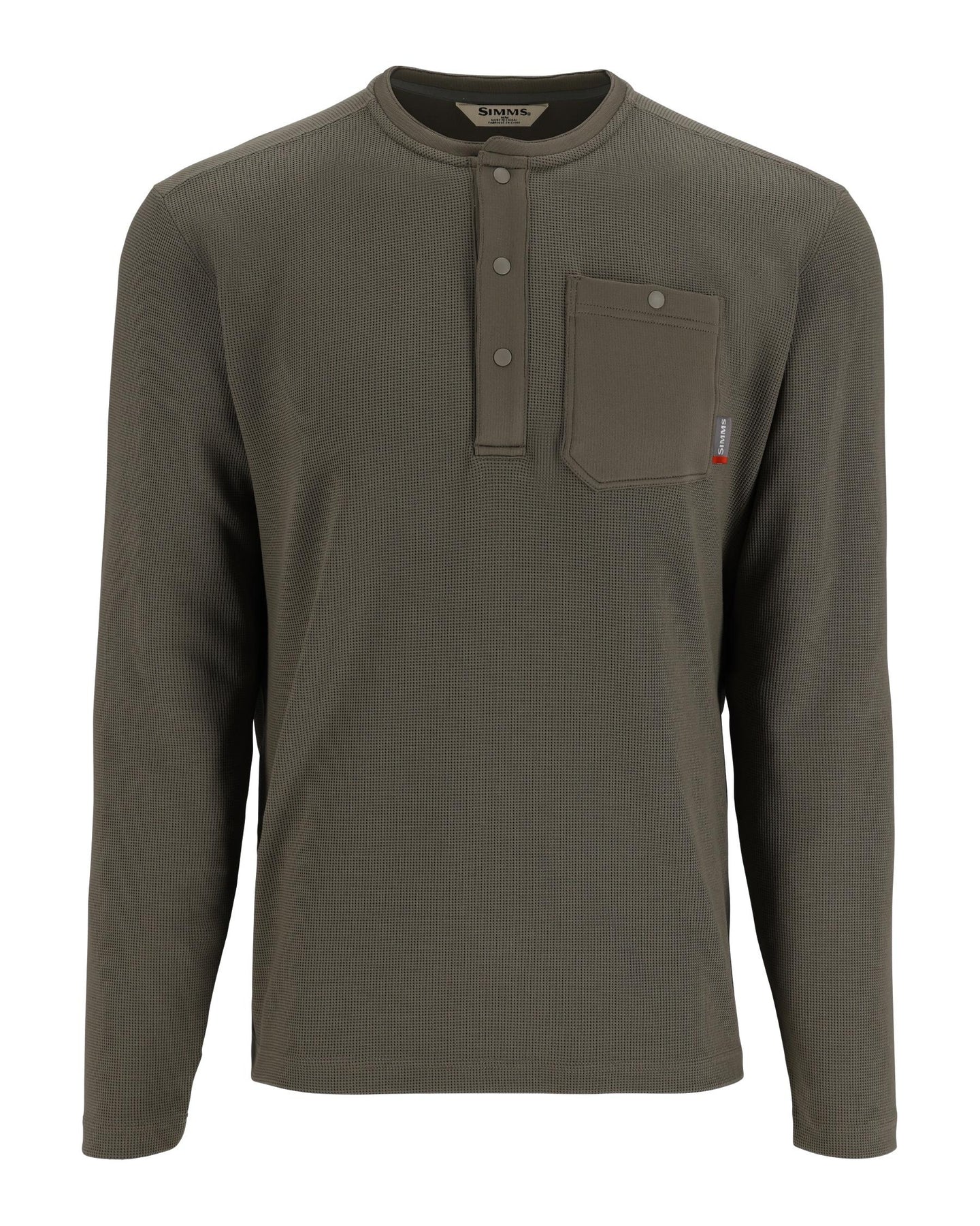 14058-1068-Highline-Henley-Mannequin-F24-Front Smokey Olive