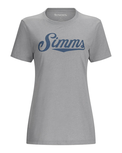 14104-1181-Crew-Logo-T-Shirt-Mannequin-S24-Front Cinder Heather