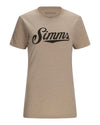 14104-235-Crew-Logo-T-Shirt-Mannequin-S24-Front Oatmeal Heather