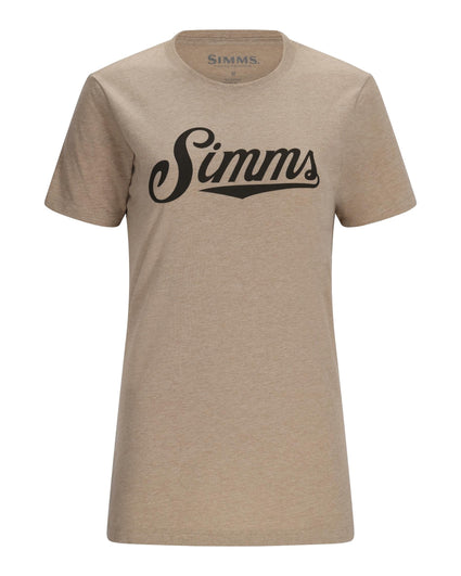 14104-235-Crew-Logo-T-Shirt-Mannequin-S24-Front Oatmeal Heather