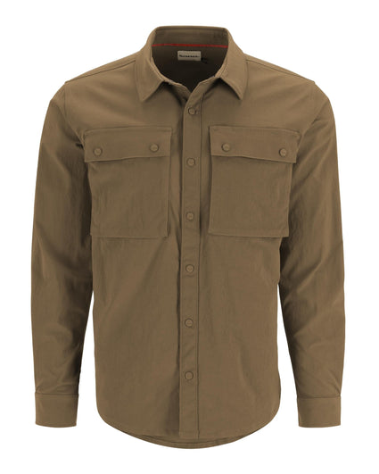 14109-1211-Lodge-Work-Shirt-Mannequin-F24-Front Driftwood