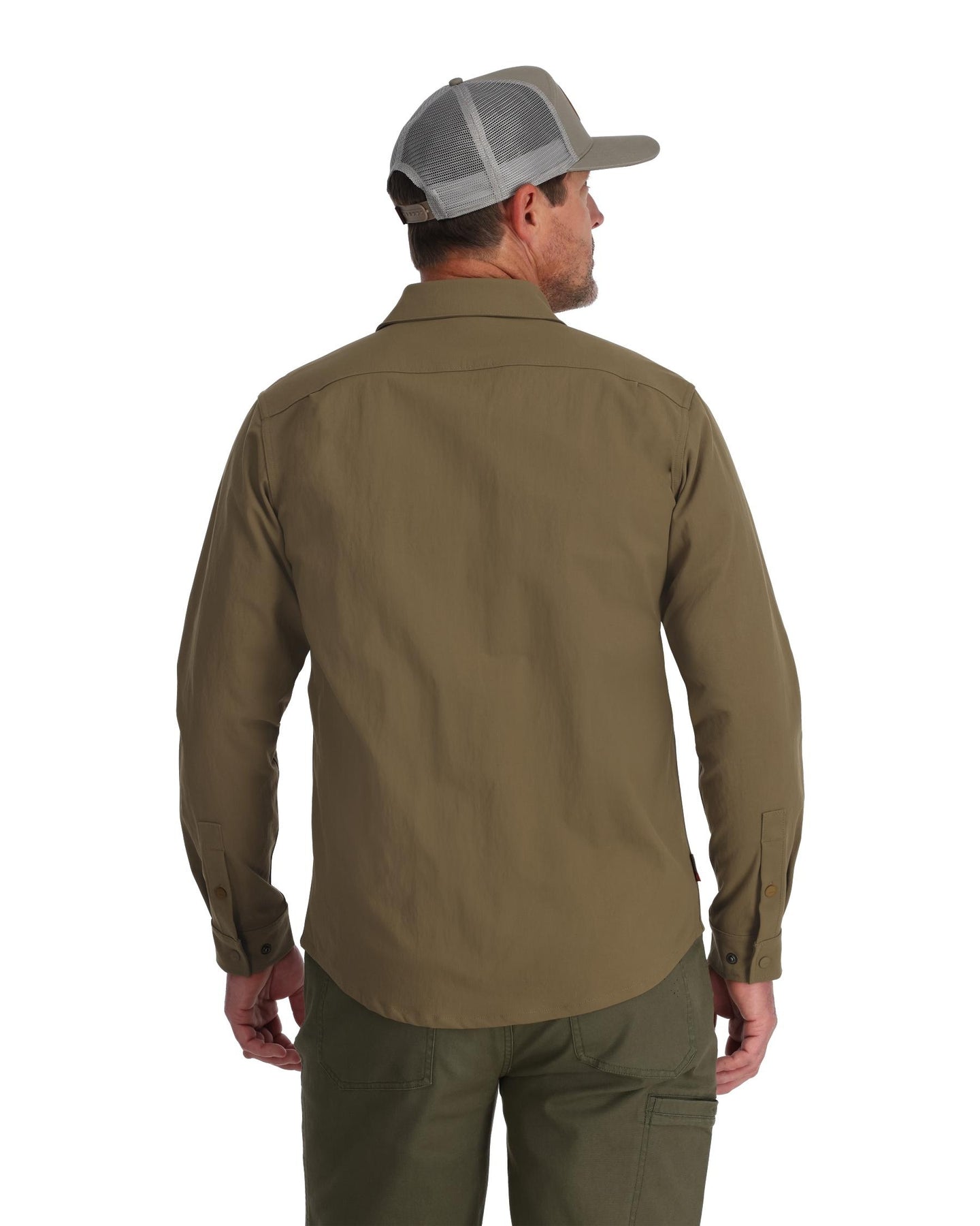 Analyzing image     14109-1211-Lodge-Work-Shirt-Model-F24-Back