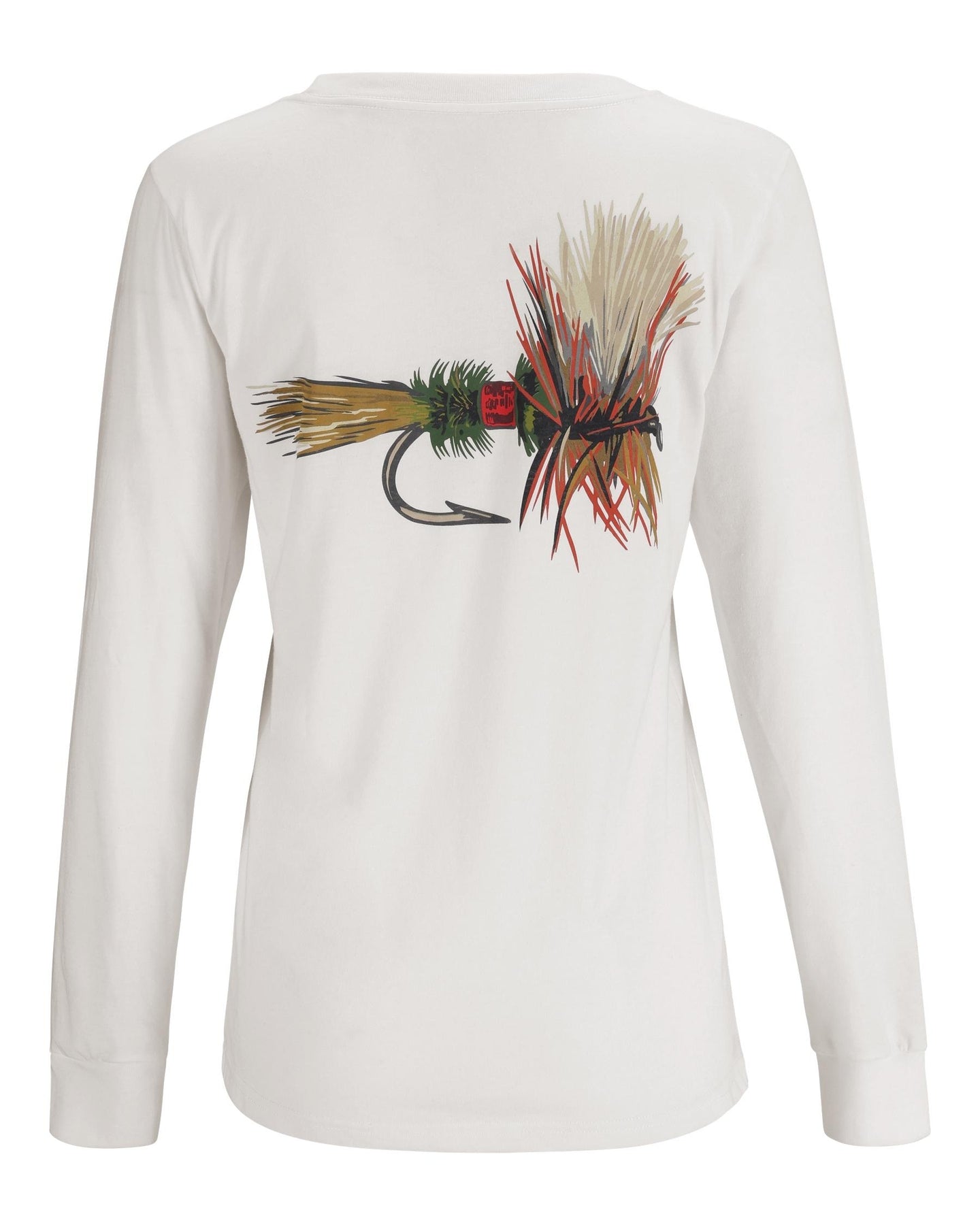 14139-100-Royal-Wulff-Fly-LS-T-Shirt-Mannequin-F24-Back white