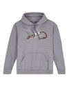 unisex-hook-and-loop-hoody Grey Heather