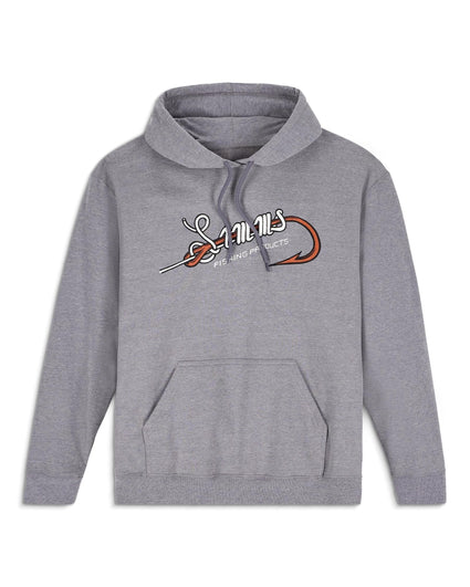 unisex-hook-and-loop-hoody Grey Heather