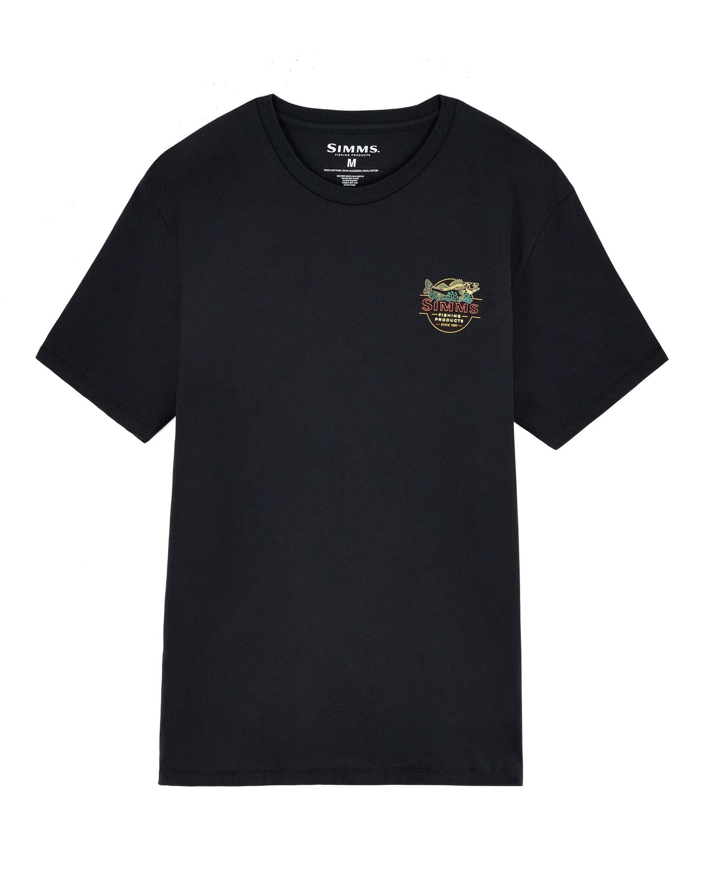 14368-001-Ms-Neon-Draft-T-Shirt-Pinboard-F25-Front Black