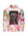 Tie-dye long-sleeve shirt with graphic design on a white background Fountain Print