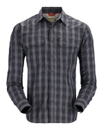 M'S BIG SKY LS SHIRT BLACK-on-mannequin