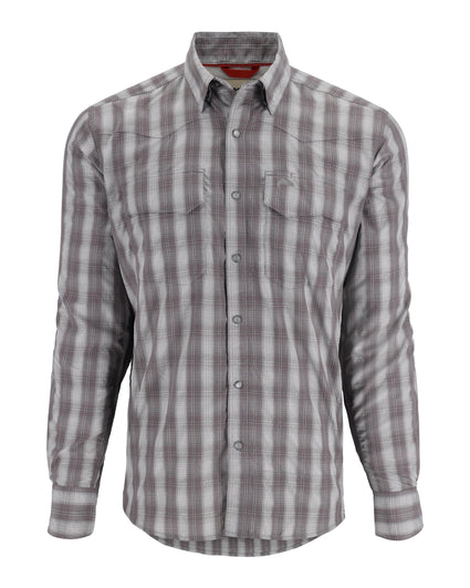 10661-1236-Big-Sky-LS-Shirt-Mannequin-F24-Front Grayling Plaid