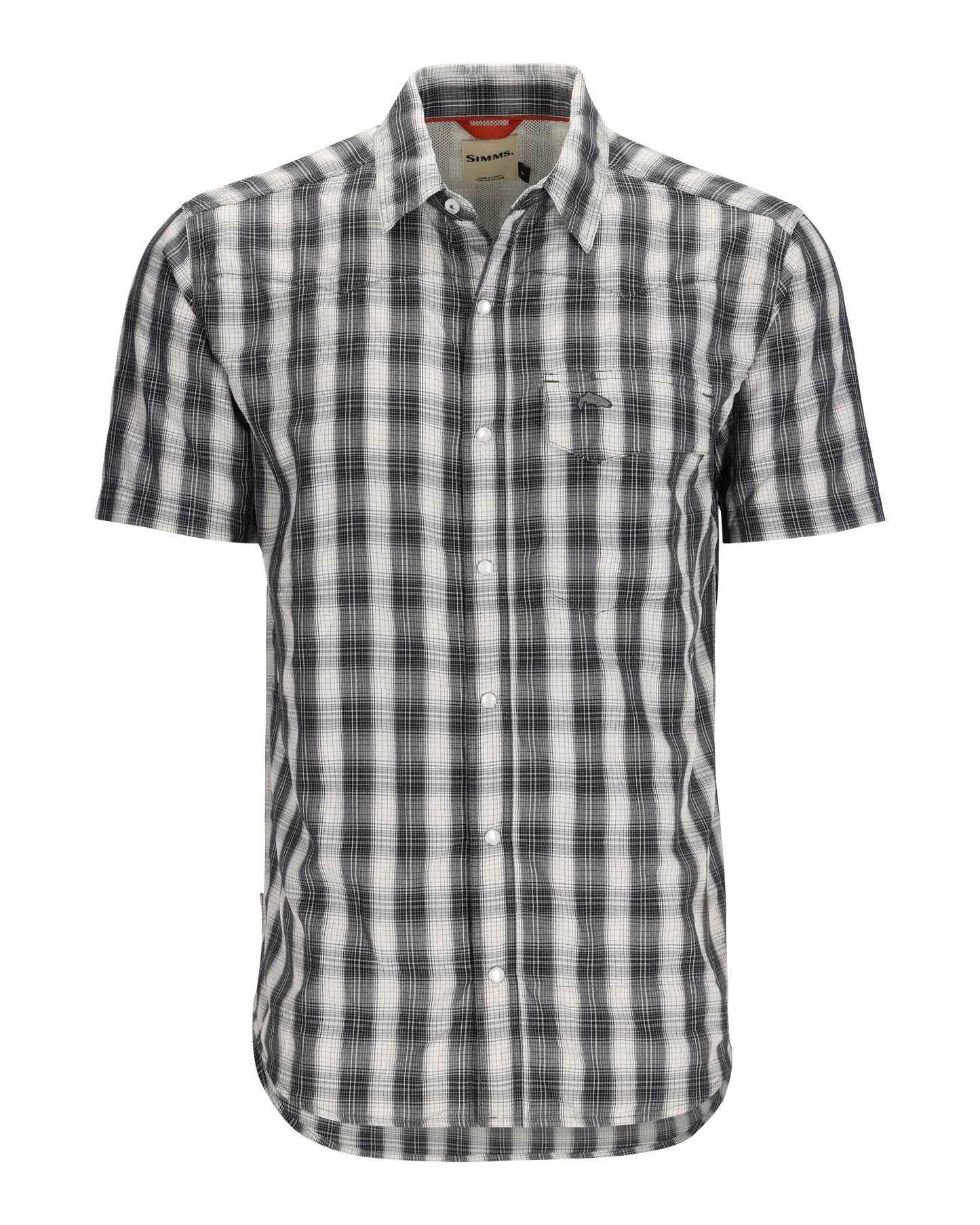 Simms Big Sky Short Sleeve Shirt - Men's - Exuma Plaid - XL