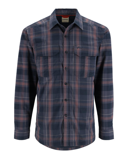 10777-1276-Coldweather-LS-Shirt-Mannequin-F24-Front Selvedge Logan Plaid