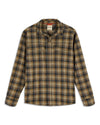 11896-1356-Ms-Gallatin-Flannel-LS-Shirt-Pinboard-F25-Front Kennebec Plaid: Stone