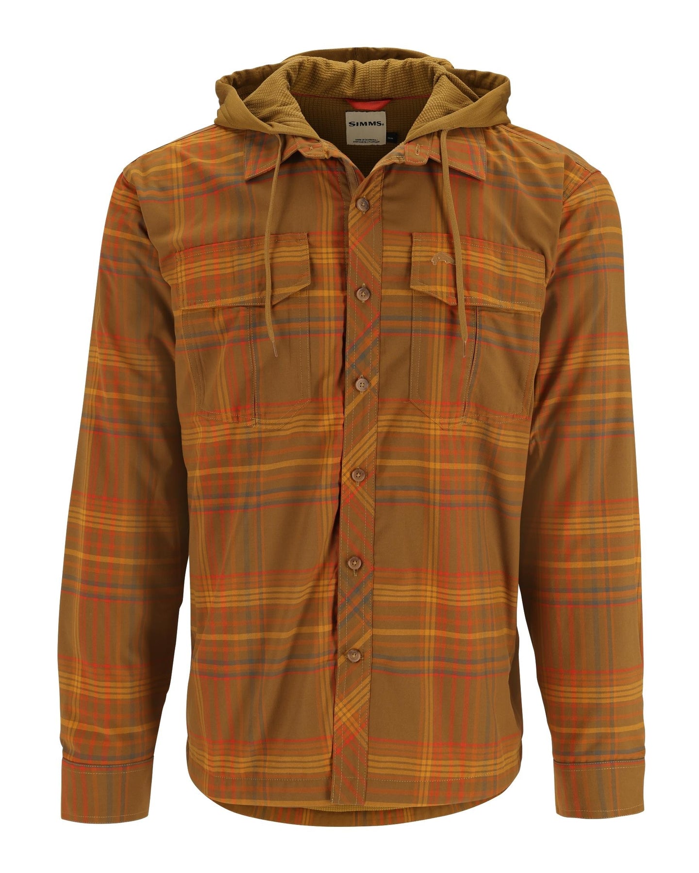 13069-1263-Coldweather-Hoody-Mannequin-F24-Front Bronzeback Neo Plaid