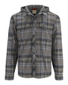 13069-1272-Coldweather-Hoody-Mannequin-F24-Front Gunmetal Neo Plaid