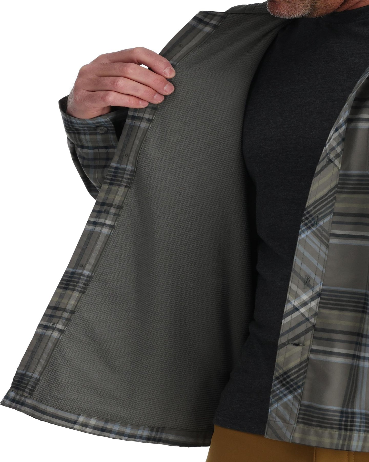 ms-coldweather-hoody Stone Neo Plaid