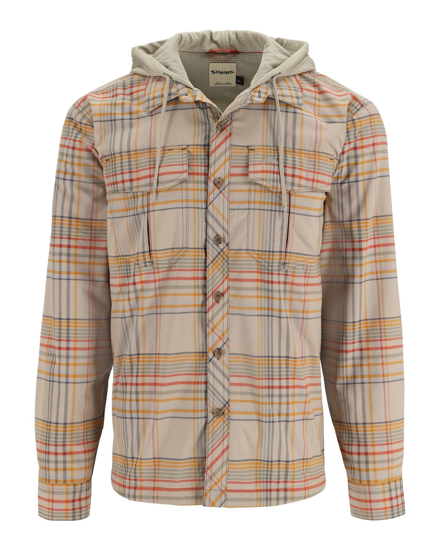 13069-1278-Coldweather-Hoody-Mannequin-F24-Front Stone Neo Plaid