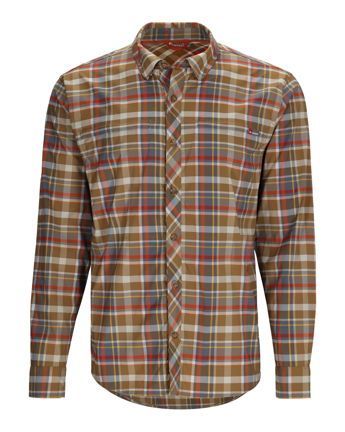 bugstopper-ls-shirt-plaid Simms Chestnut Multi Plaid