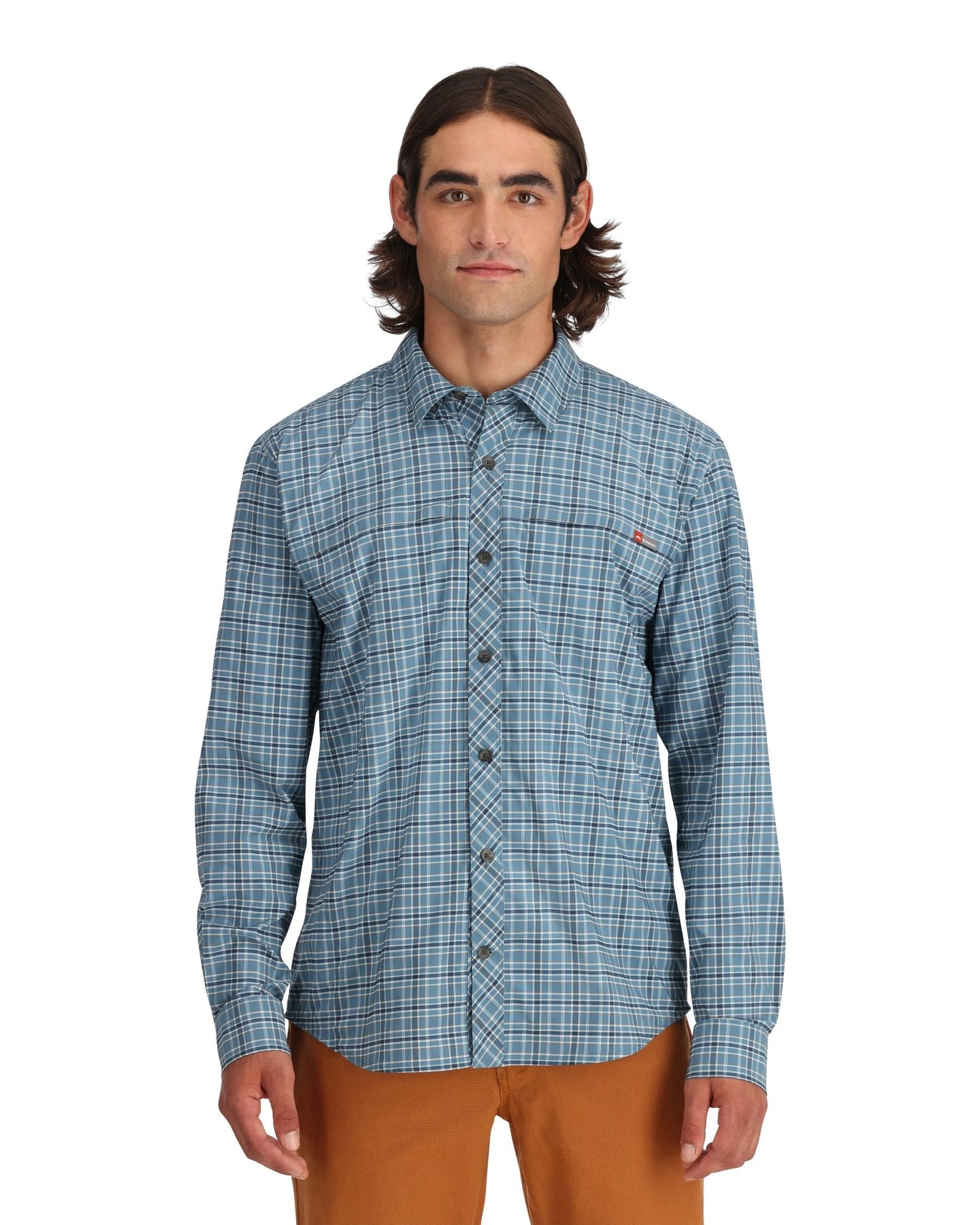 13247-1075-Stone-Cold-LS-Shirt-Model-S24-Front