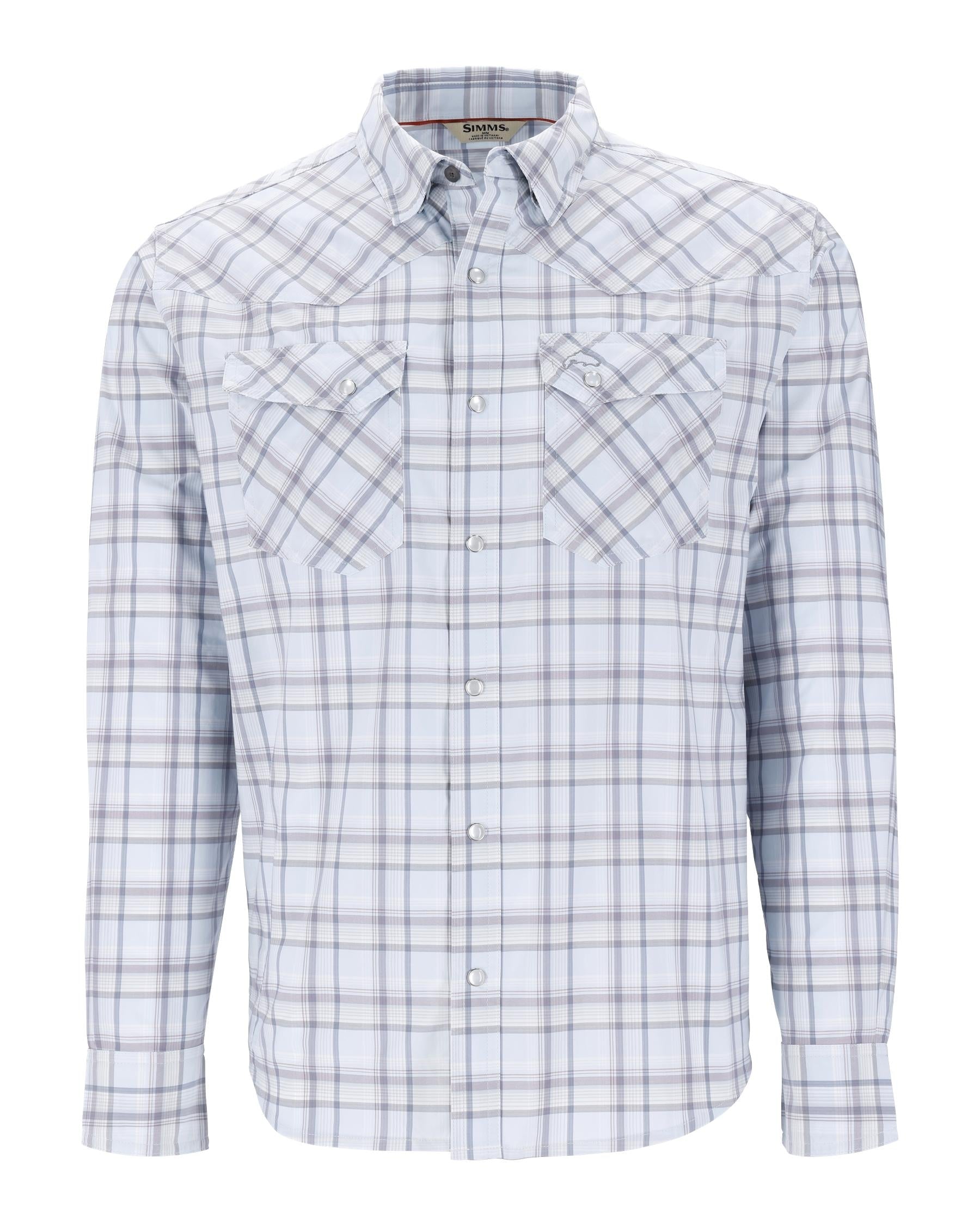 Men's Simms Logo Long Sleeve Shirt | Simms Fishing | Simms