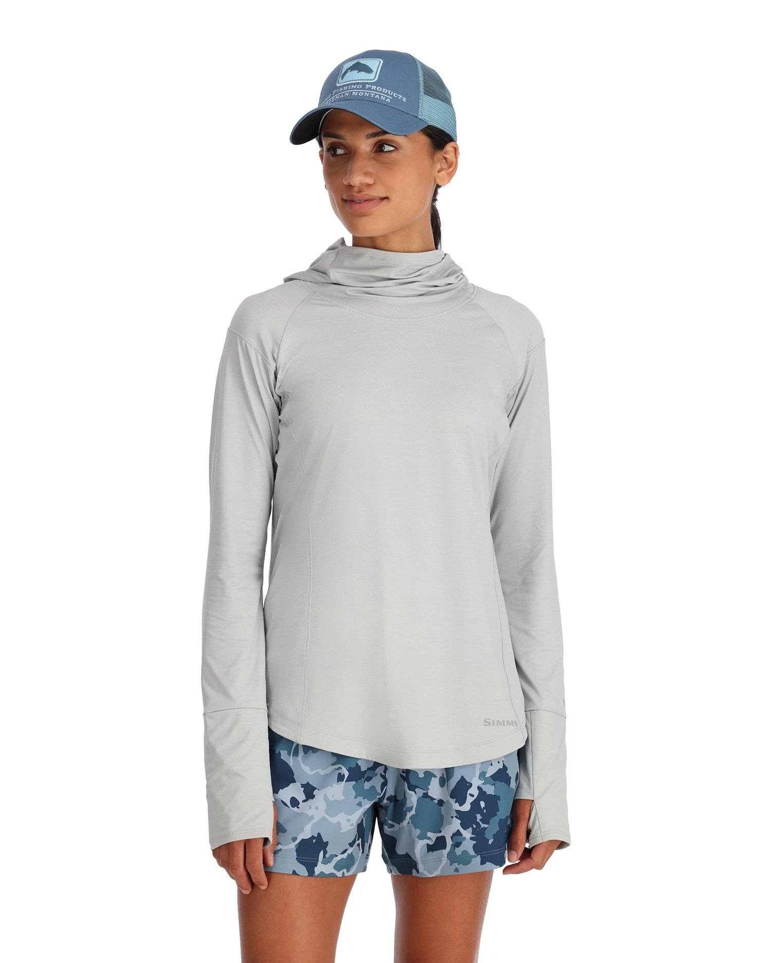 W s SolarFlex Cooling Hoody Simms Fishing Products