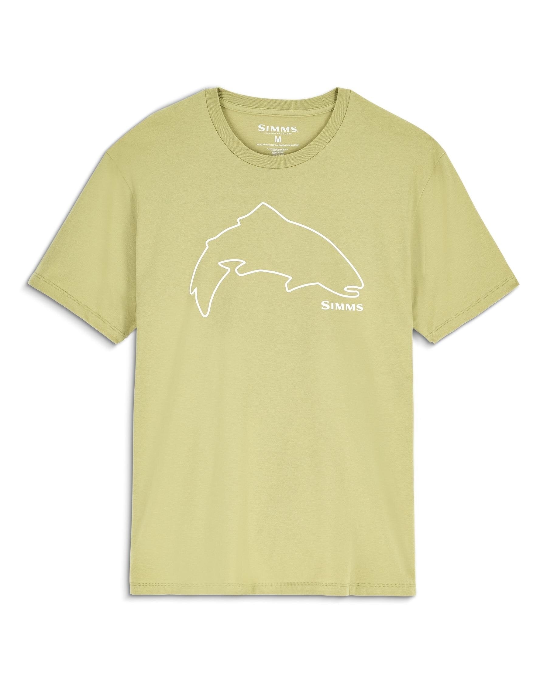 Men's Trout Outline Fishing T-Shirt | Simms Fishing