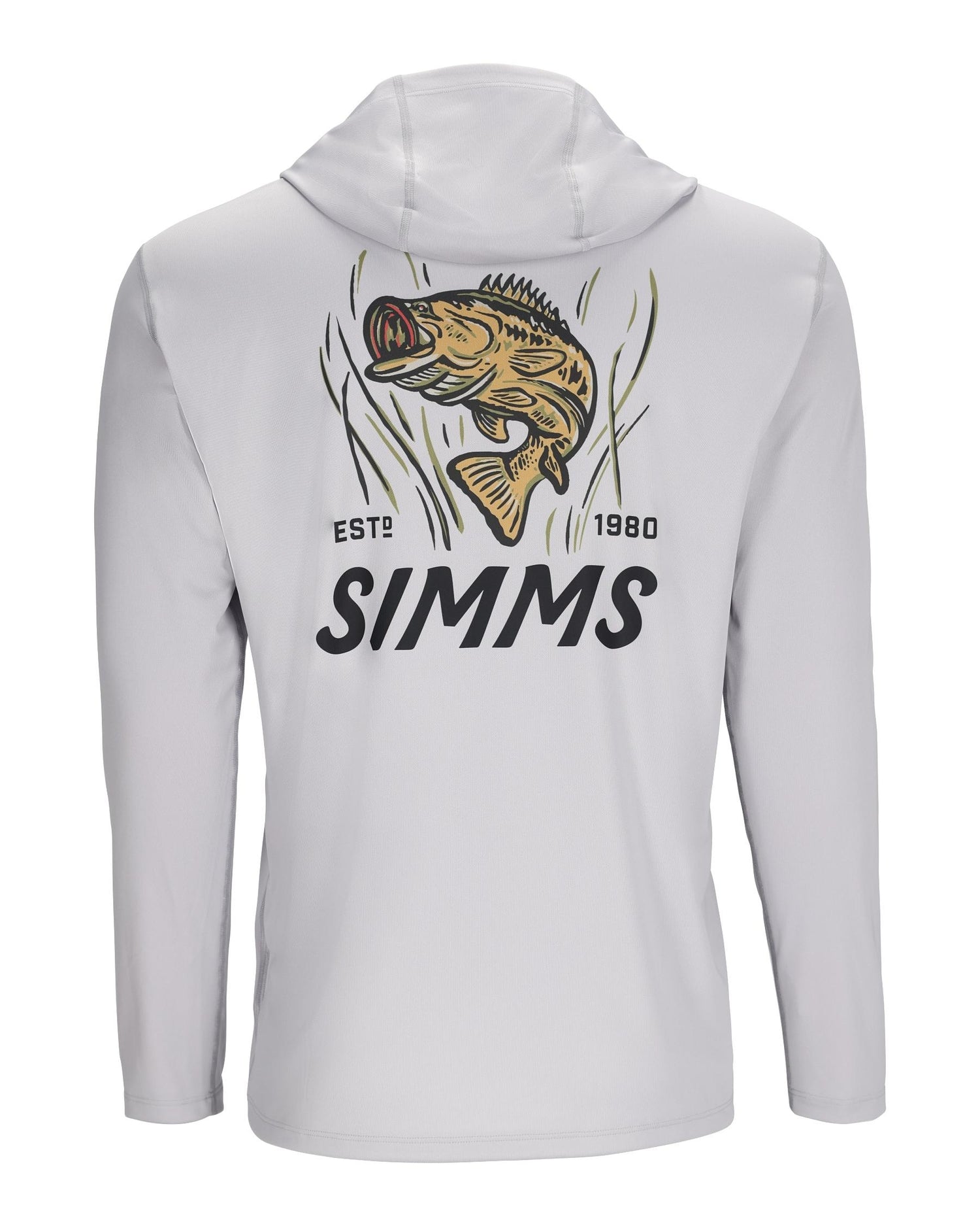 Simms Men's Tech Hoody Artist Series Sterling/Bass / Large