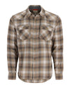 13559-1147-Santee-Flannel-Mannequin-F23-front Bay Leaf/Sun Glow Window Pane Ombre
