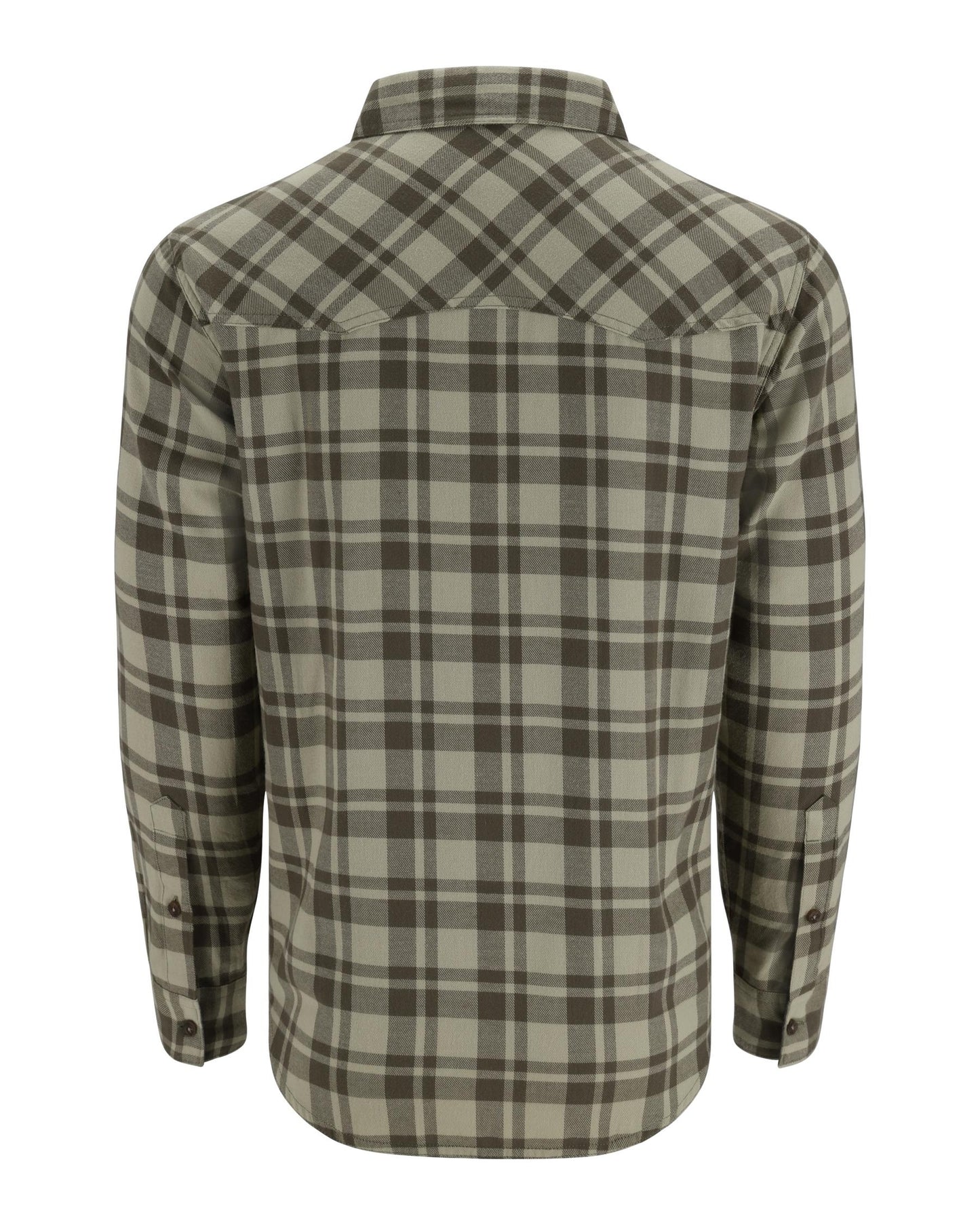 Santee Flannel Olive -rollover