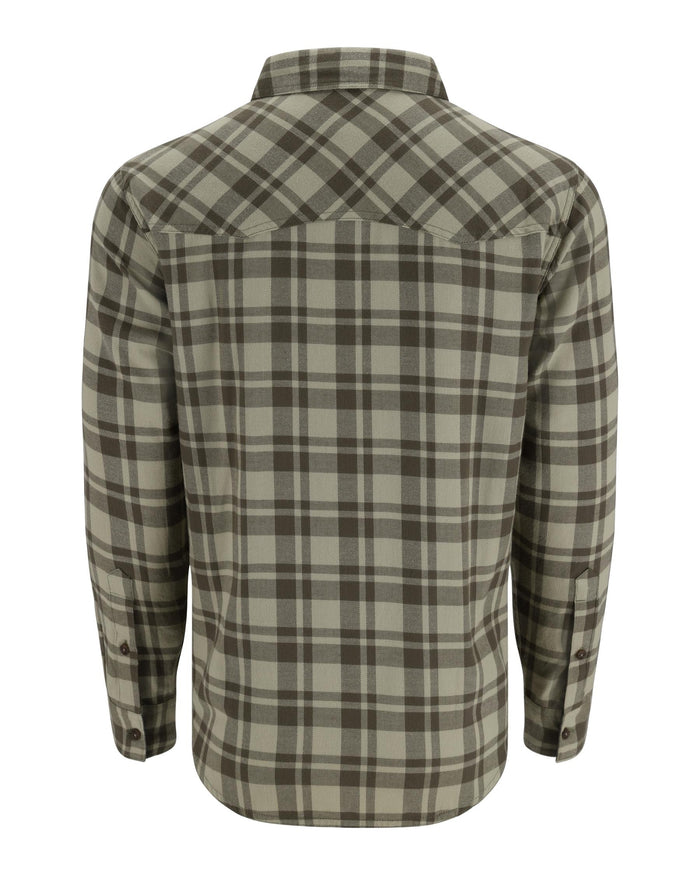 Santee Flannel Olive -rollover