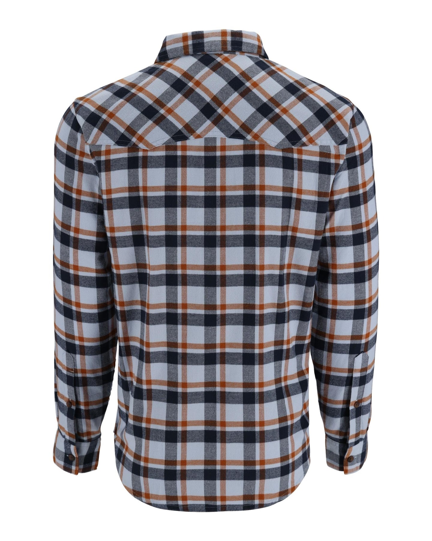 ms-santee-flannel Steel Blue Shadow Box Plaid