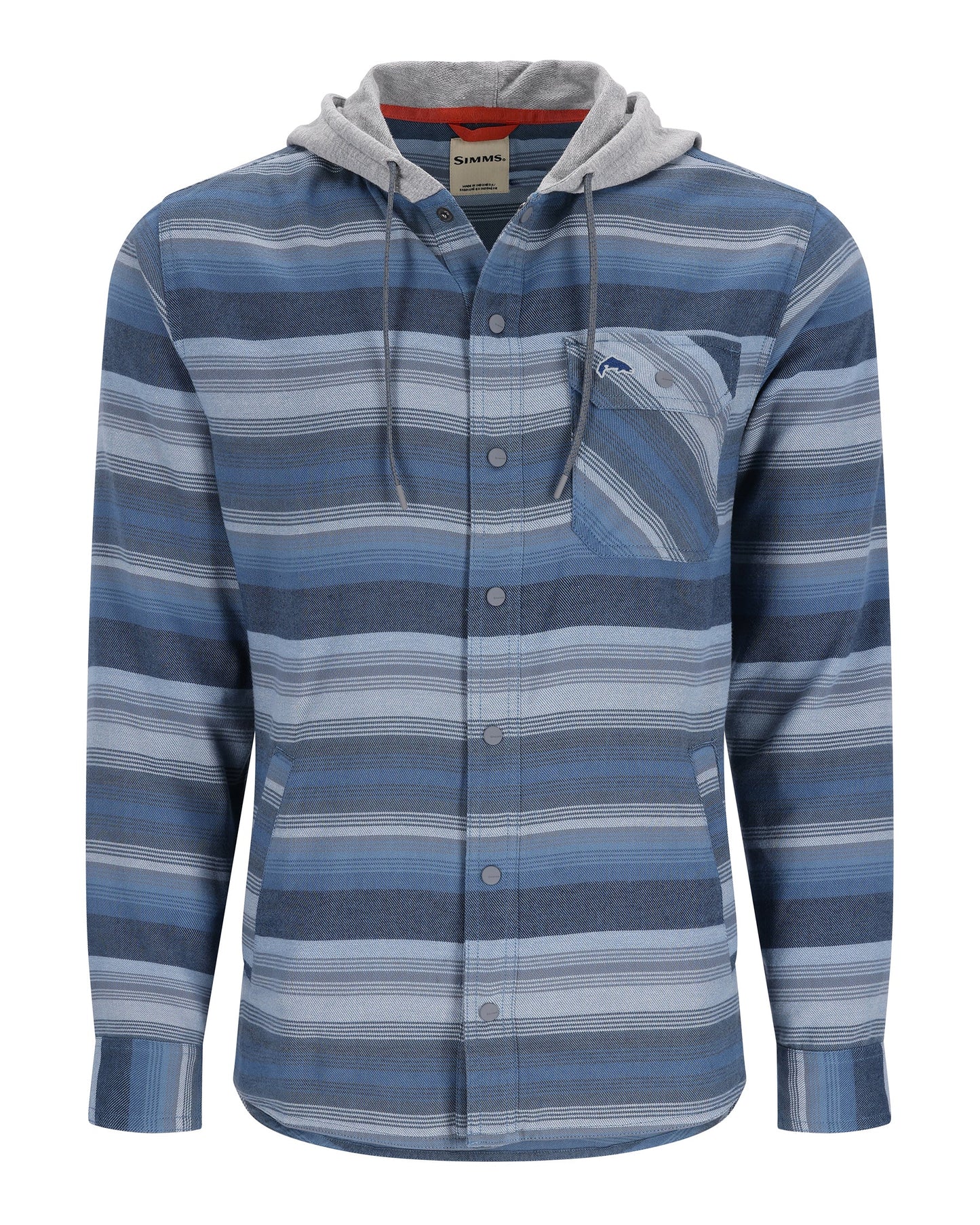       13562-1142-Santee-Flannel-Hoody-Mannequin-F23-front