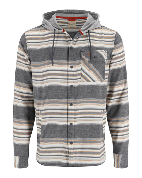 Men's Lightweight Flannel Hoody Shirt - Santee | Simms Fishing