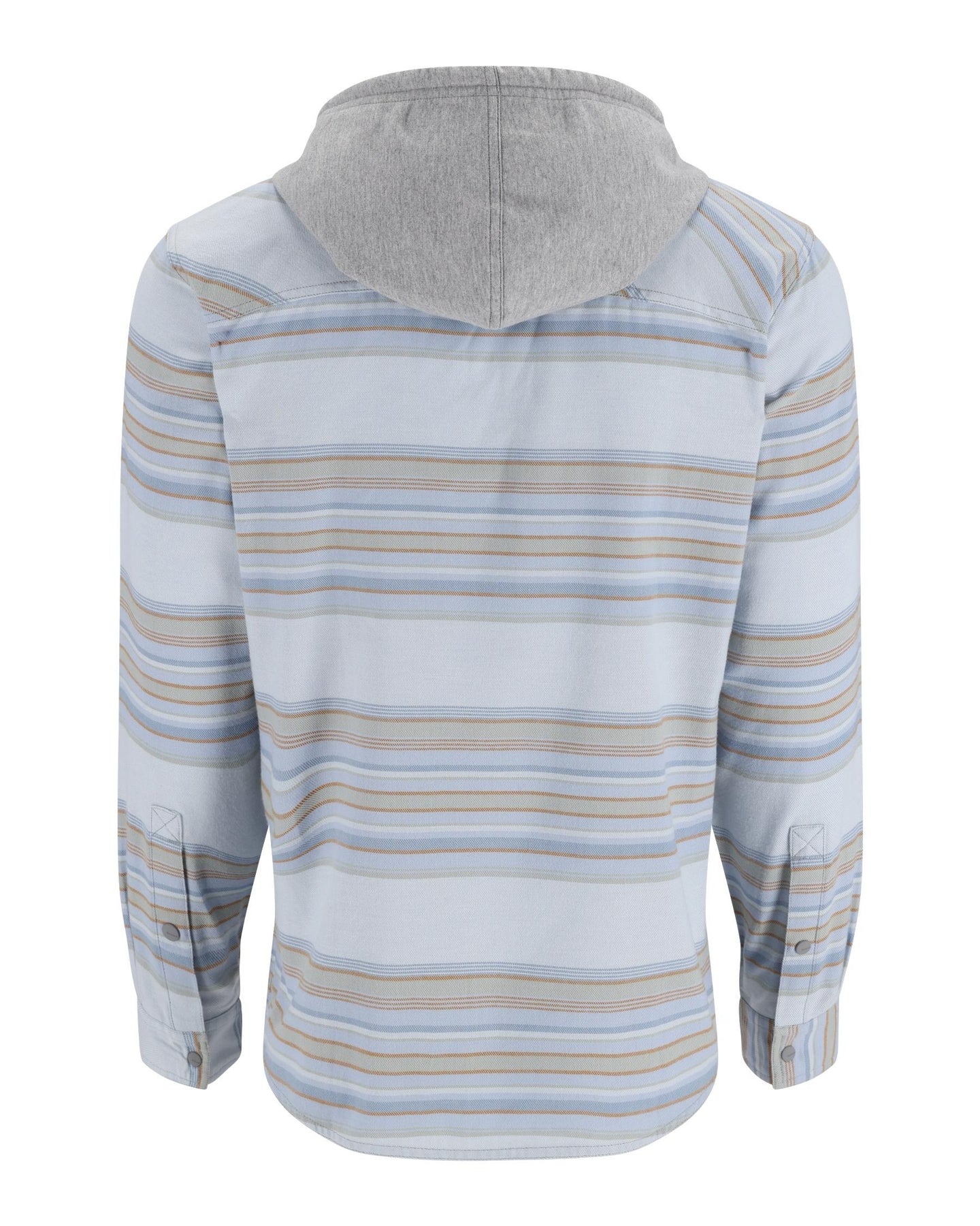 ms-santee-flannel-hoody White/Pale Pine Blanket Stripe