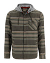 13562-1267-Santee-Flannel-Hoody-Mannequin-F24-Front Hickory/Dolomite Blanket Stripe