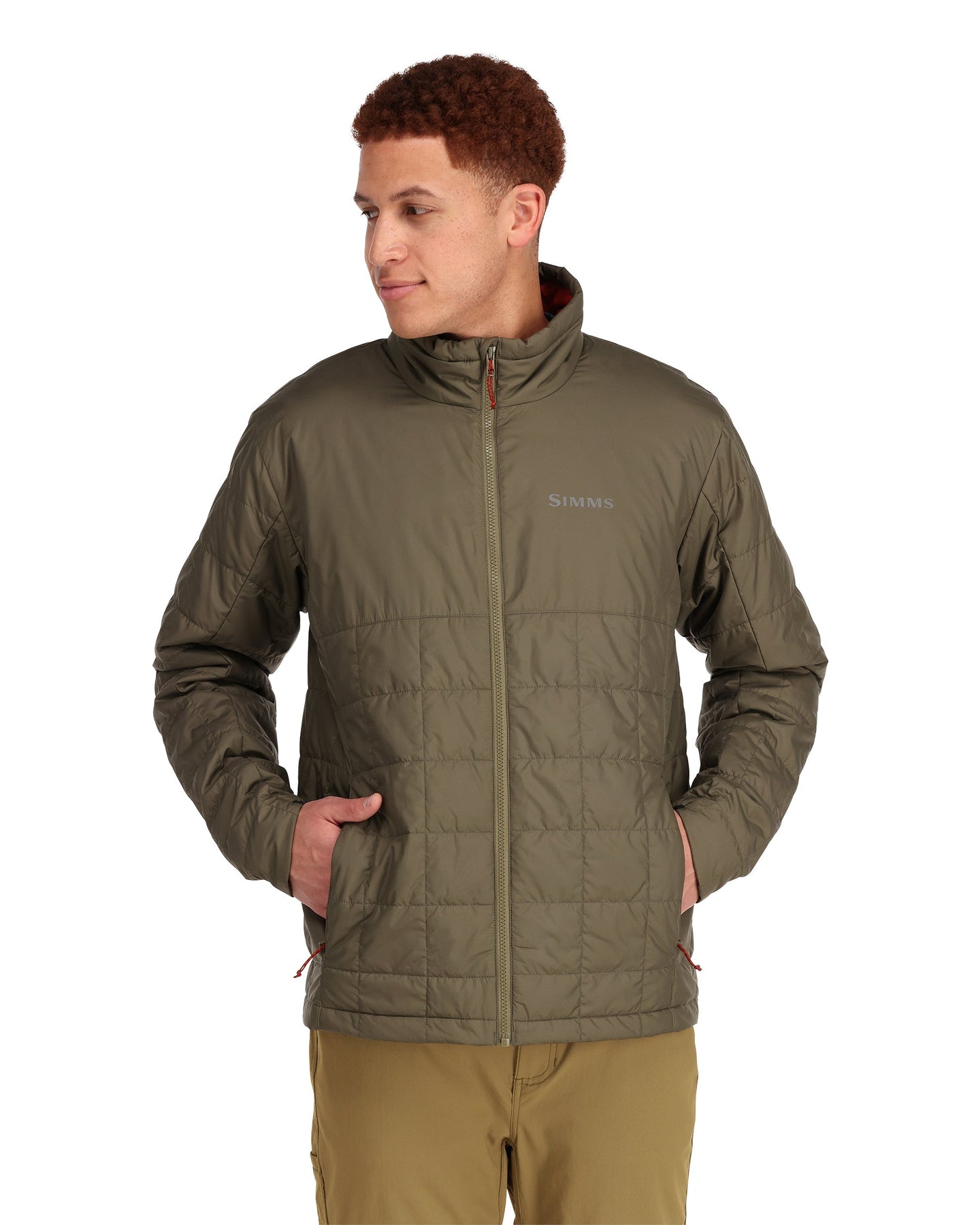 Fall -run-collared-jacket-dark stone-on body