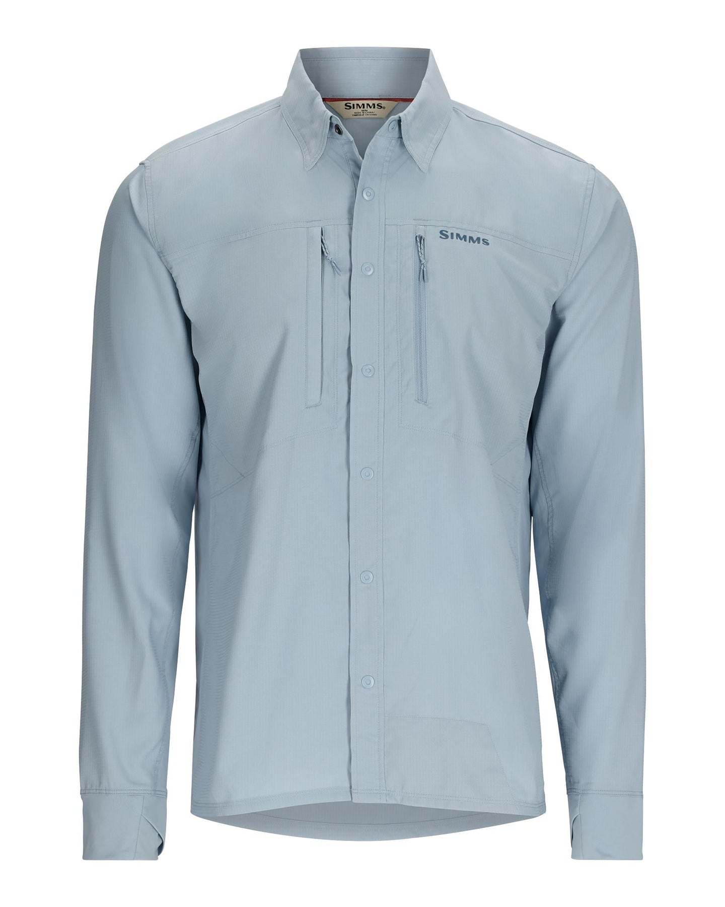 ms-intruder-bicomp-fishing-shirt-past-season-style-f24 Steel Blue