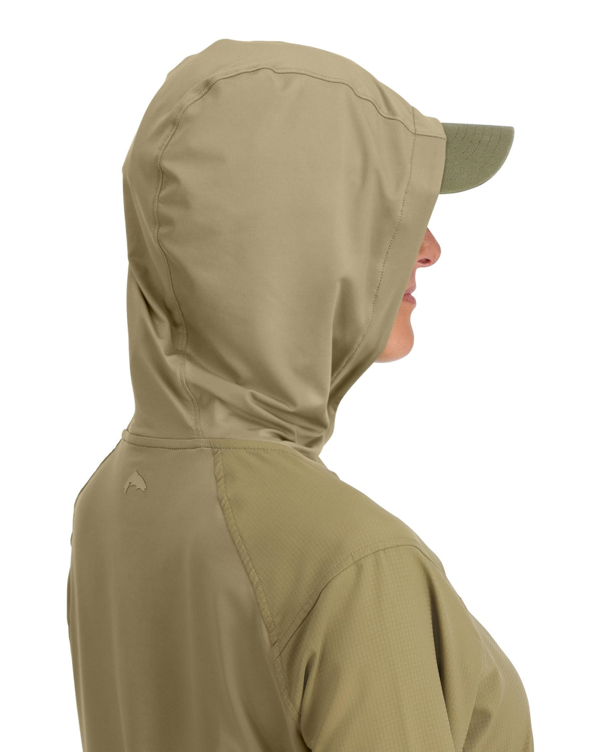 13663-1146-BiComp-LS-Hoody-Model-S24-4 Bay Leaf