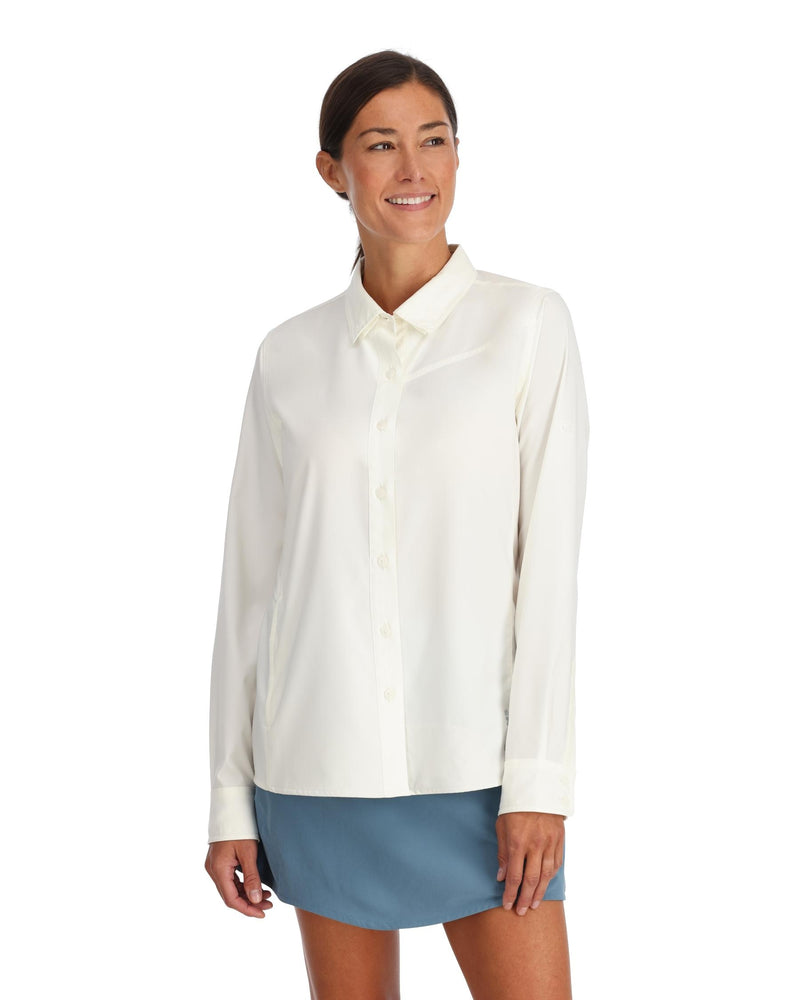 Simms Women's Isle Shirt - White - L