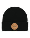 13786-001-Everyday-Waffle-Knit-Beanie-Tabletop-F24-Front Black
